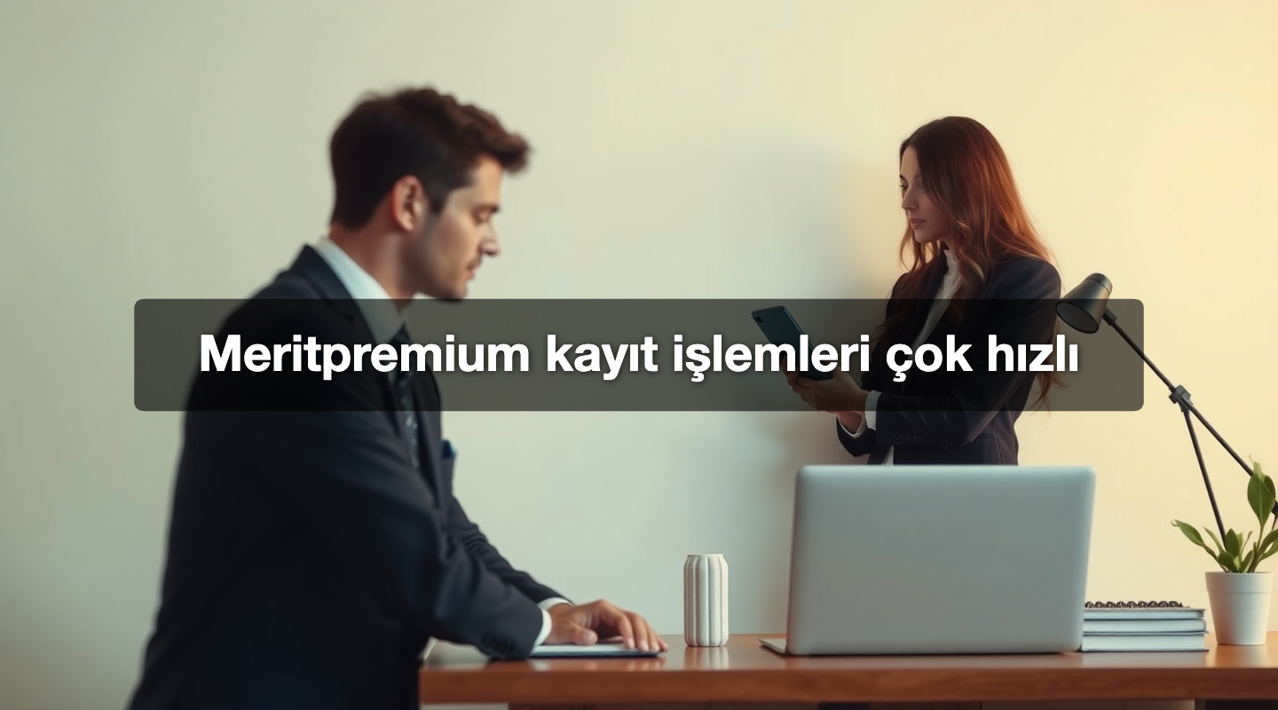 Meritpremium kayıt işlemleri çok hızlı
